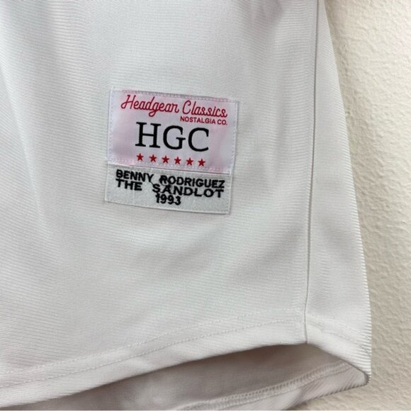 Headgear Classics The Sandlot Rodriguez Baseball Jersey. Size M - Picture 5 of 8